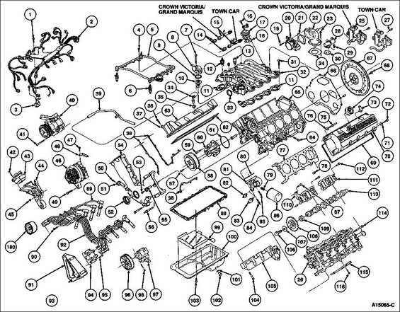 1994 Ford Crown Victoria Diagrams pictures, videos, and sounds